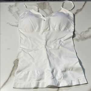 White Sleeveless Top